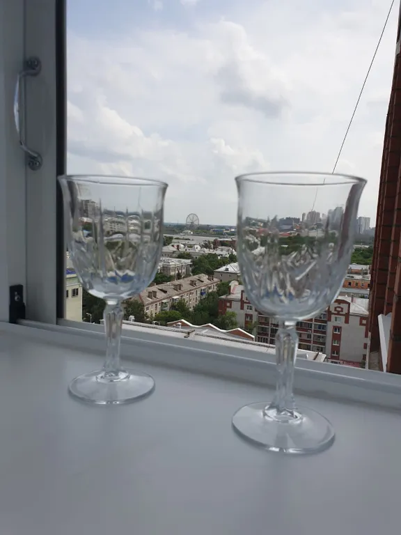 Красивая студия с шикарным видом на город и Китай