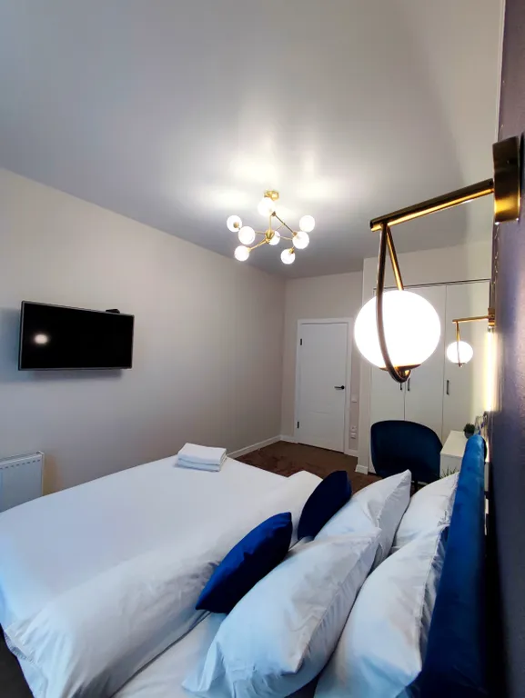 Квартира Квартира Люкс в синих тонах возле Ашана — Симферополь