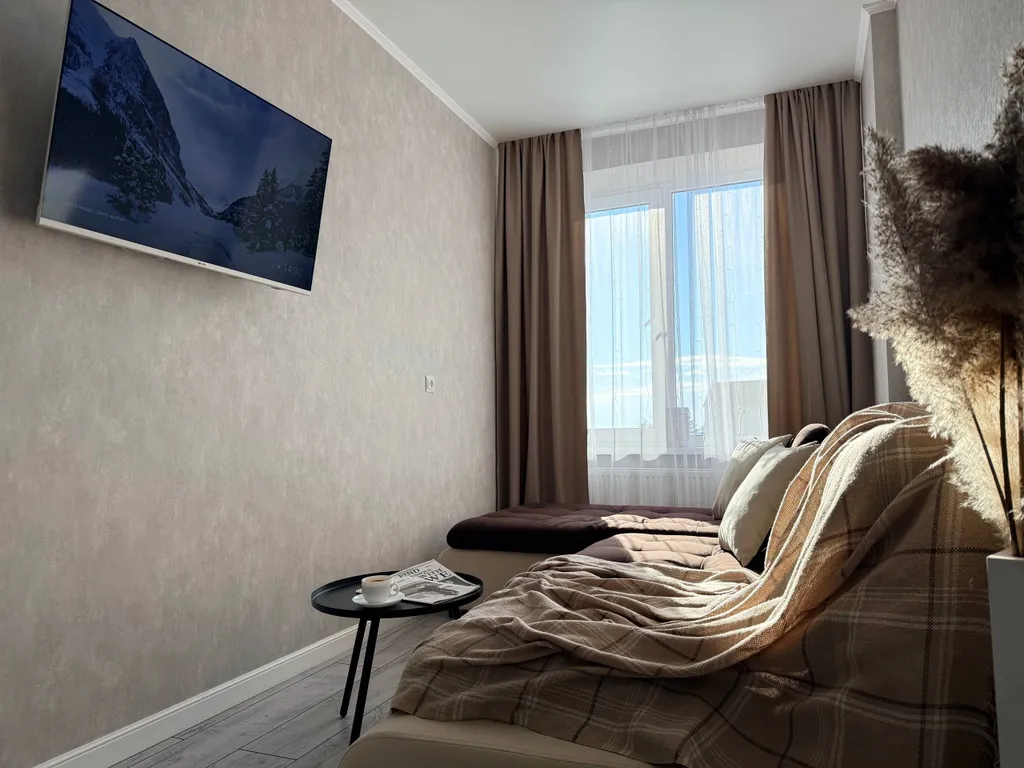 Евродвухкомнатная квартира с видом на море