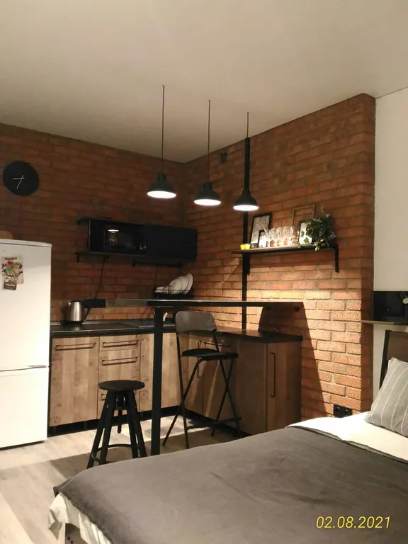 Видовая студия в стиле лофт