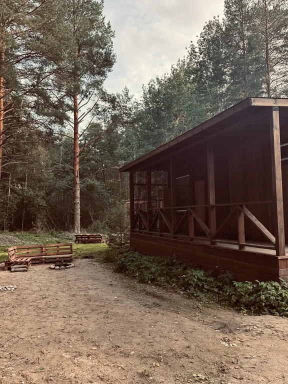 Гостевой дом для 2-6 человек с крытой террасой и мангалом