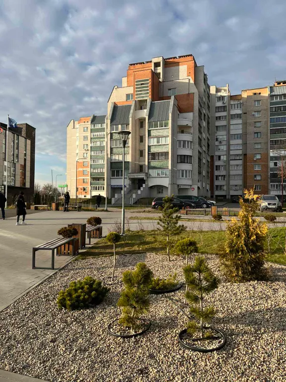 Просторная квартира с лаунж-зоной