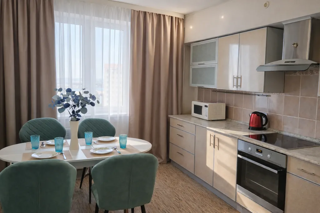 Просторная квартира с видом на Волгу — аренда посуточно в Сызрань