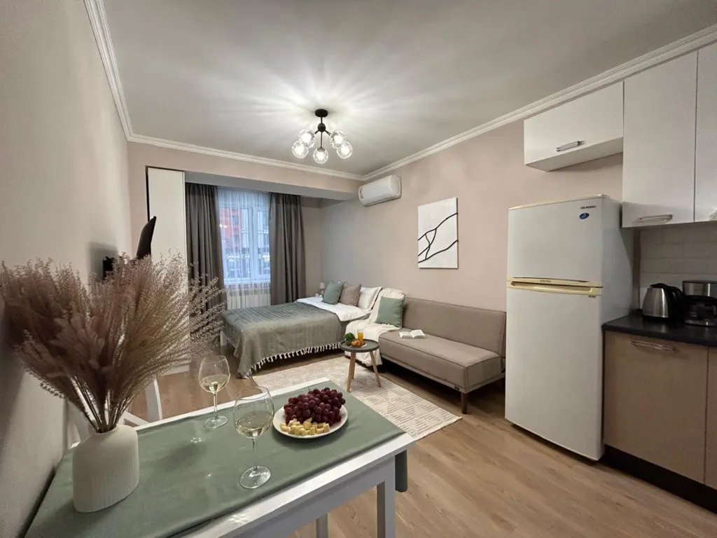 Нежная и уютная студия Кашемир в сердце города