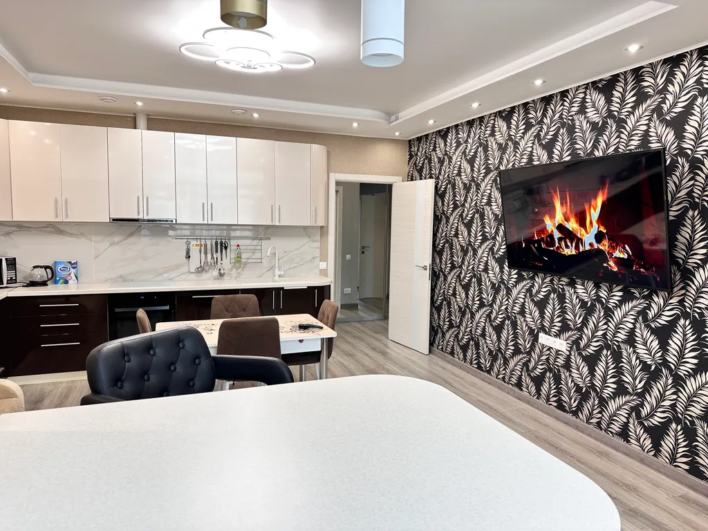 Просторная квартира в спальном районе города