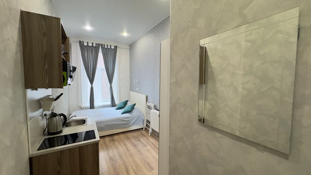 Квартира Хорошая квартира-студия у метро Лиговский Проспект — Санкт-Петербург