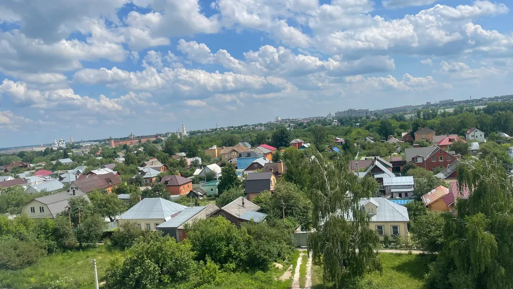Панорамный 2-комнатный номер, город как на ладони