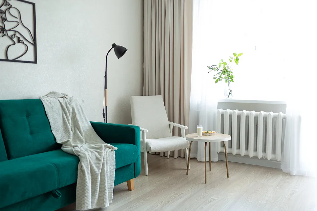 Стильная светлая квартира рядом с ЖД вокзалом