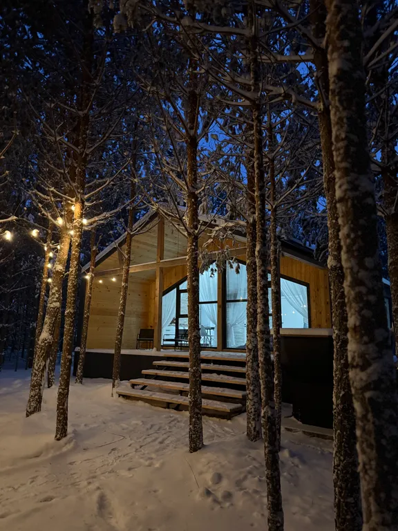 Дом 52m2 — чан, кухня, Wi-Fi