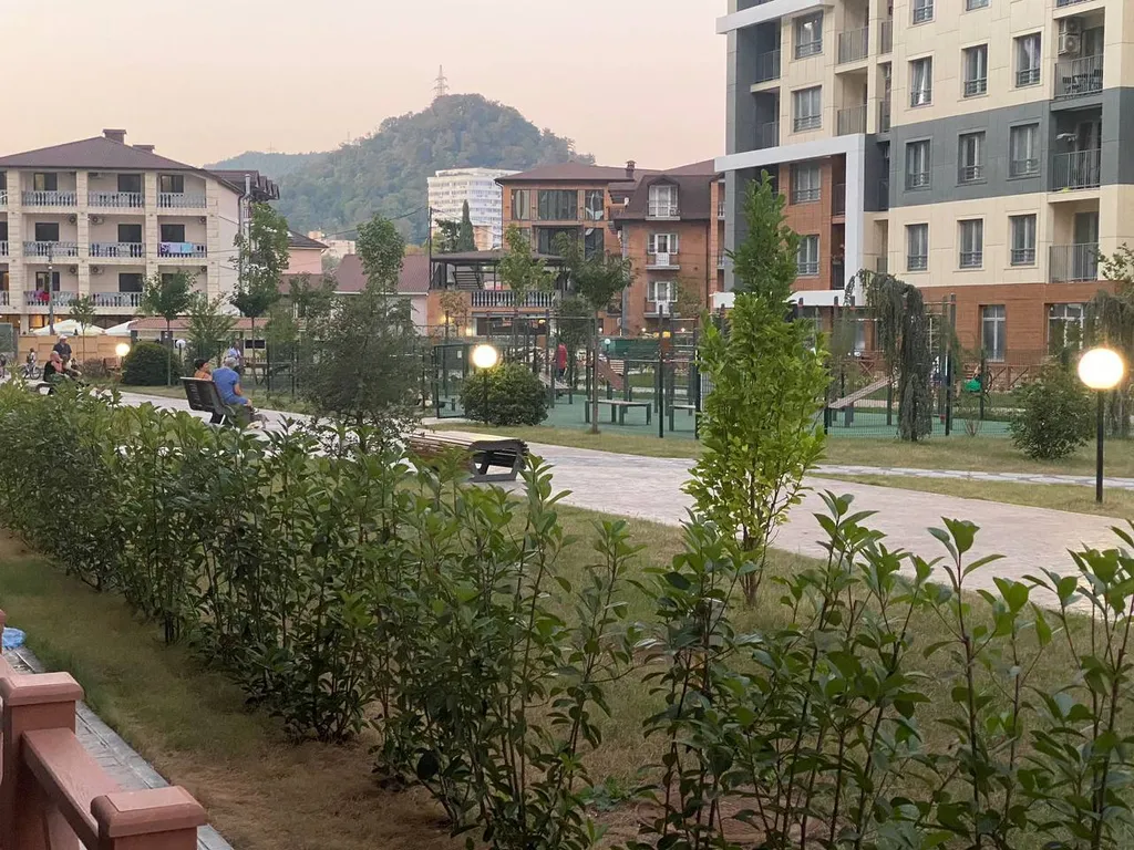 Студия с террасой и двухъярусной кроватью