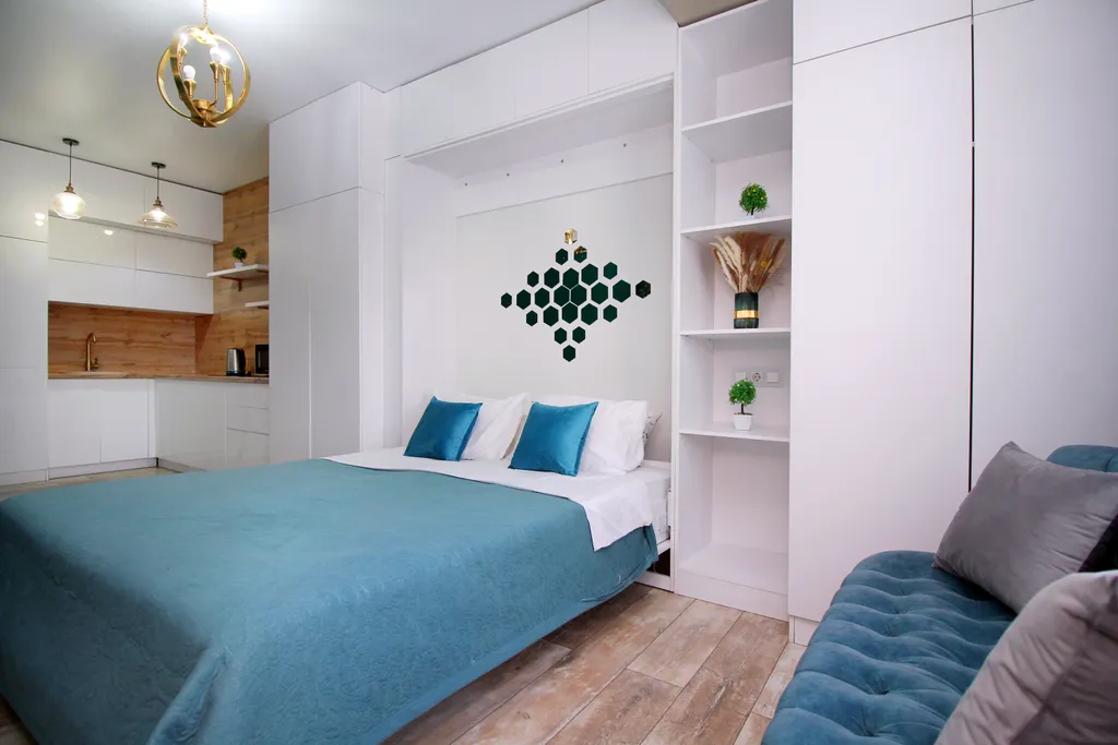 Уютная квартира с видом на горы и Коктобе