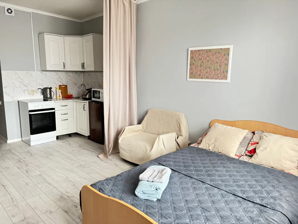 Квартира-студия недалеко от Онкоцентра