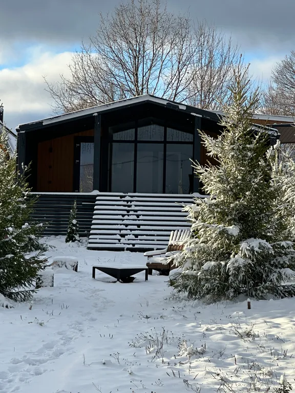 Дом Эльк - уютный коттедж с сауной на отдельном участке