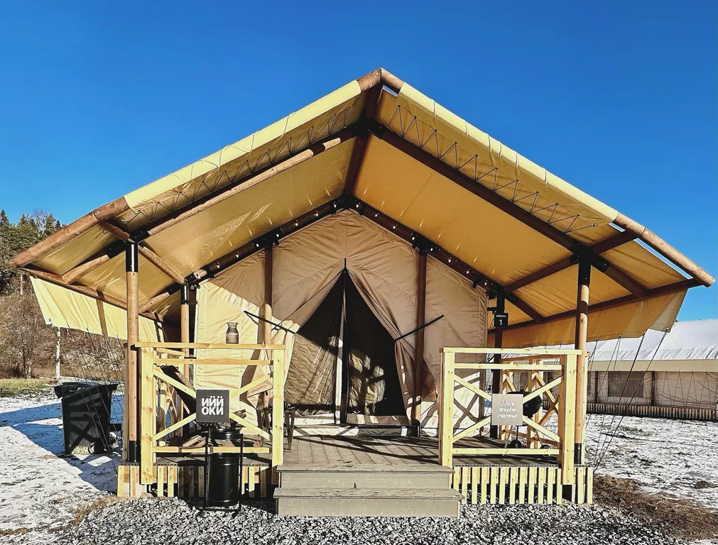 Домик-шатер