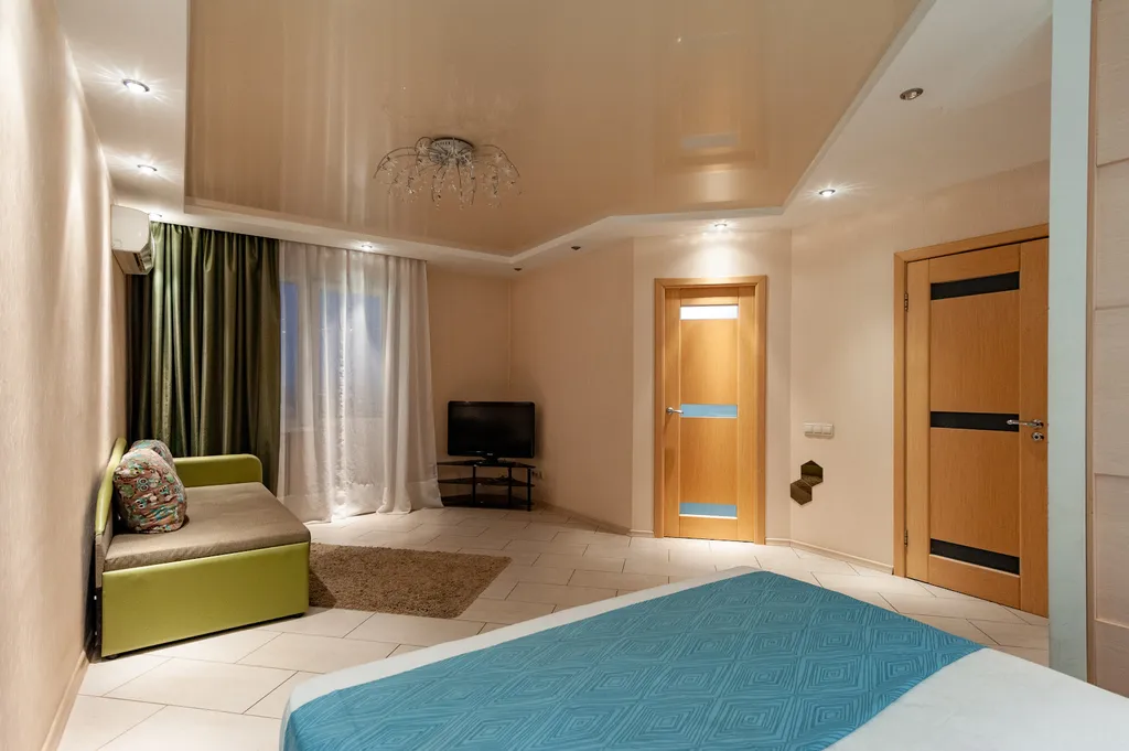 Квартира рядом с набережной, шикарным видом на Волгу и с джакузи