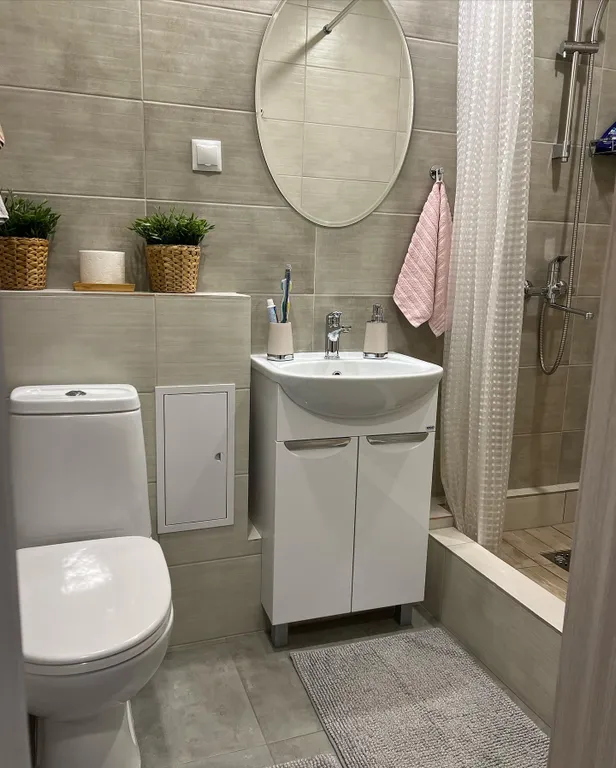 Современная квартира-студия в центре города рядом с ТЦ Восход