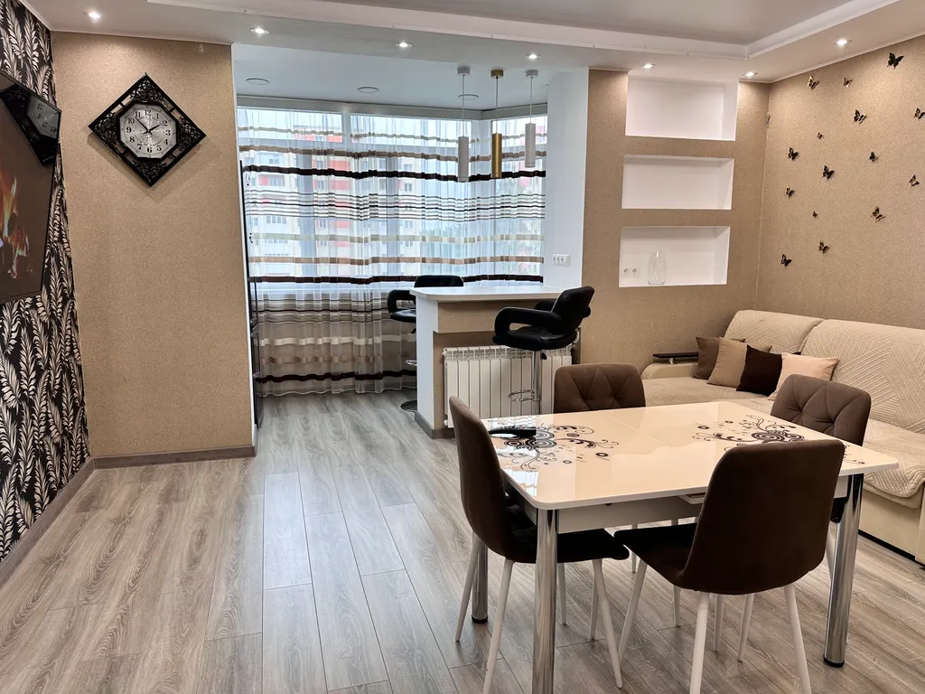 Просторная квартира в спальном районе города