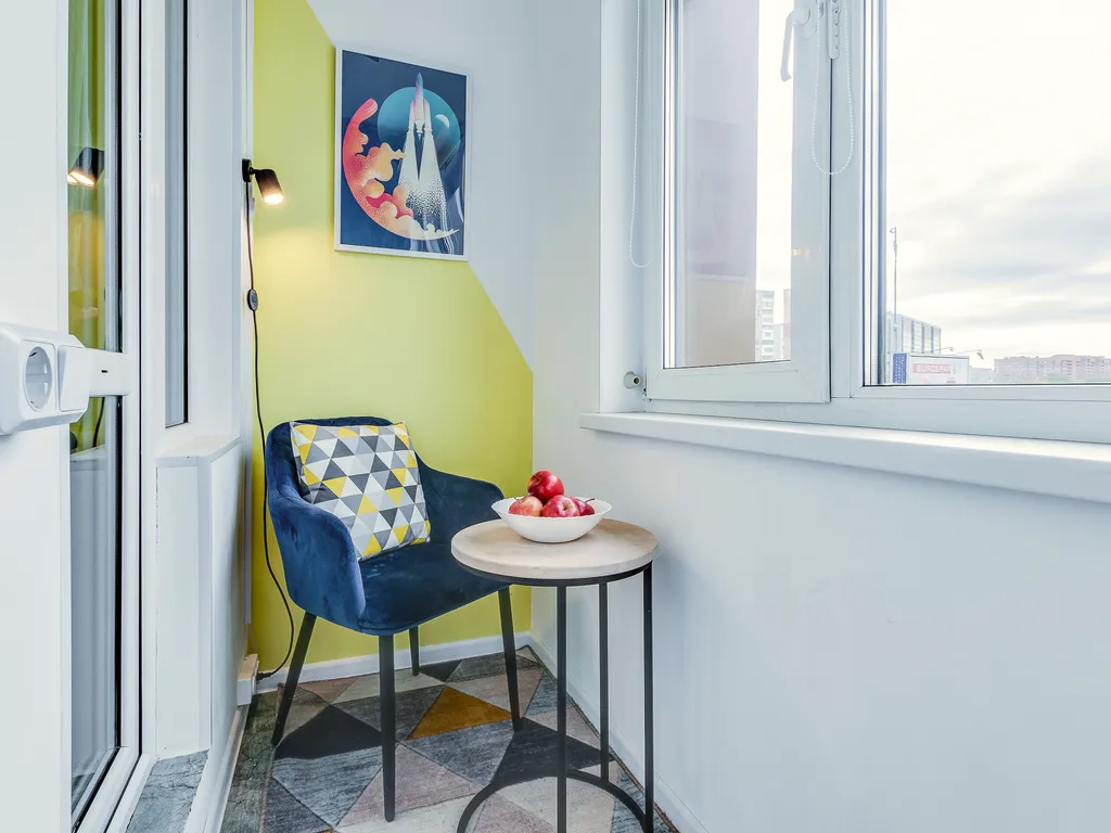 Новая студия, чистый подъезд, свежий ремонт, рядом аэропорт