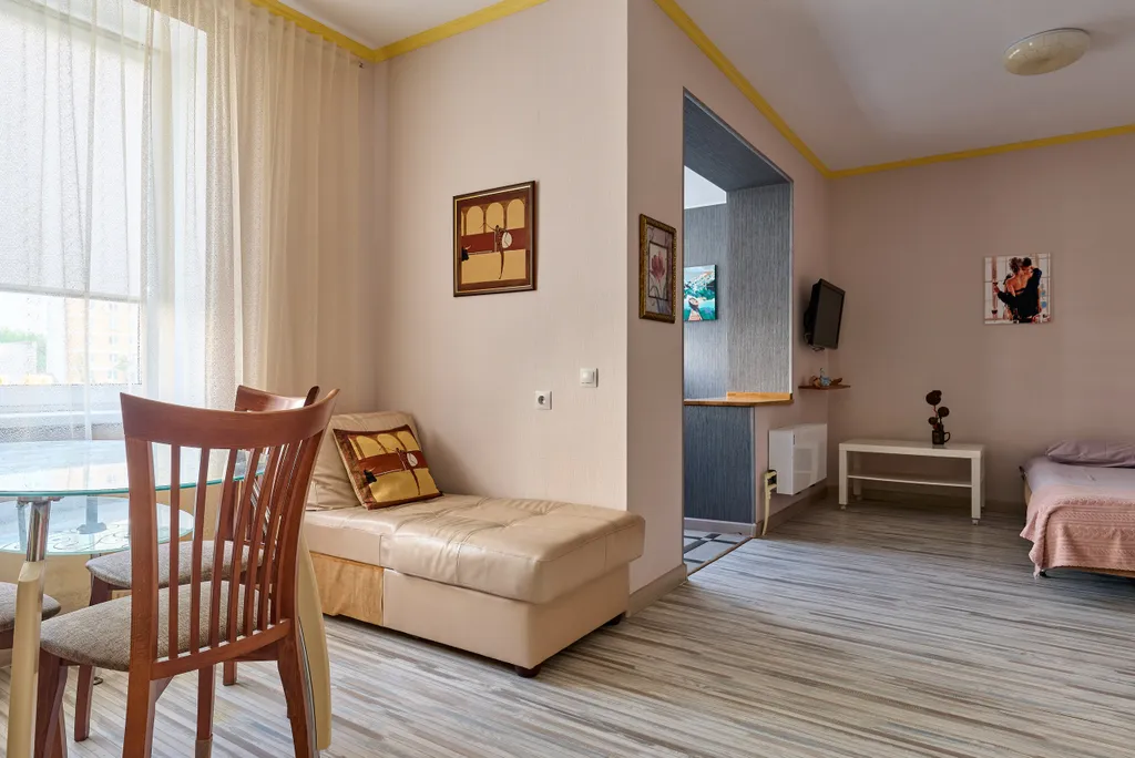 Уютная однокомнатная квартира недалеко от центра