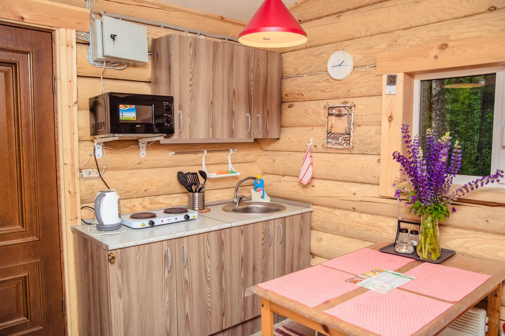 Дом 20m2 — чан, кухня, Wi-Fi