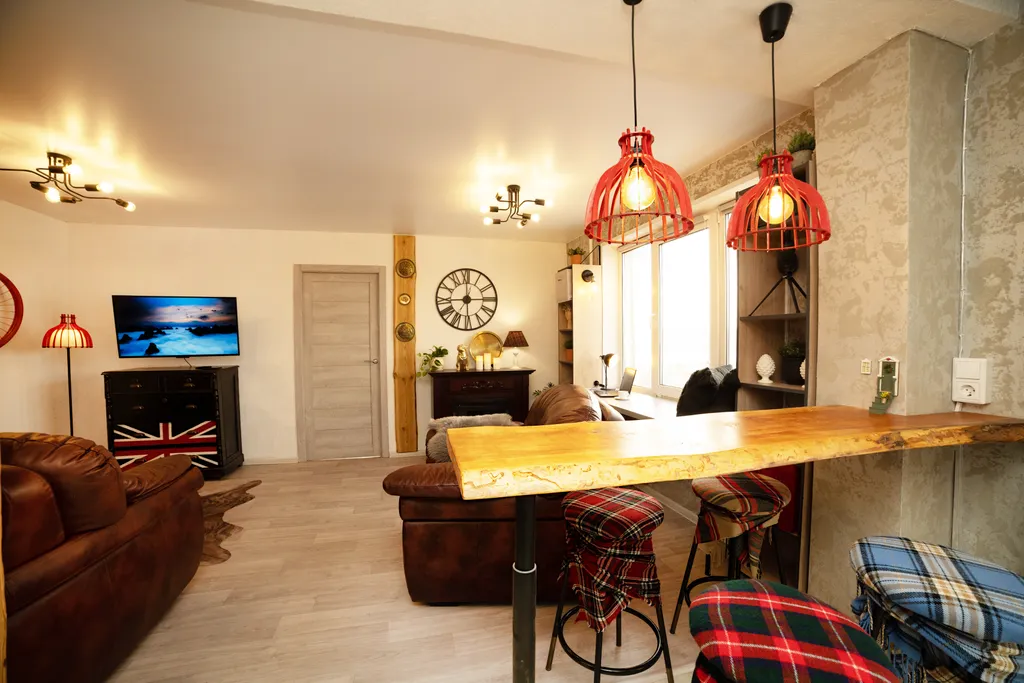 Апартаменты в шотландском стиле в центре