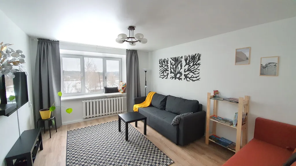 Стильная квартира рядом с Рускеала