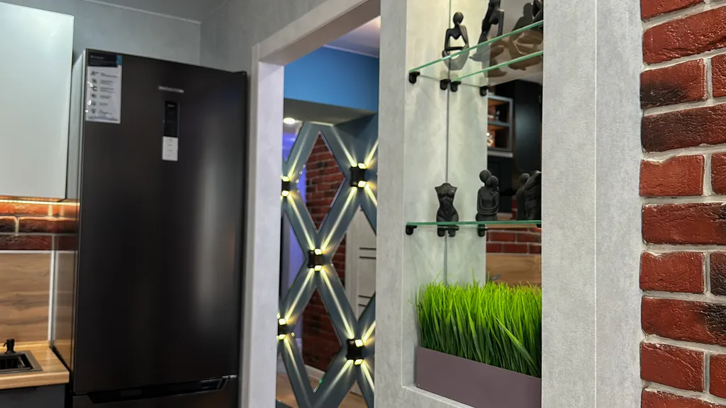 Евродвушка с дизайнерским решением в стиле Soft Loft