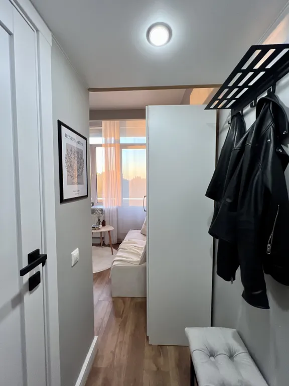 Светлые апартаменты для двоих рядом с Шереметьево