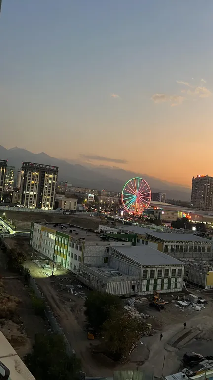 Квартира Стильная евродвушка в жк «гагарин парк» с netflix и smart tv — Алматы