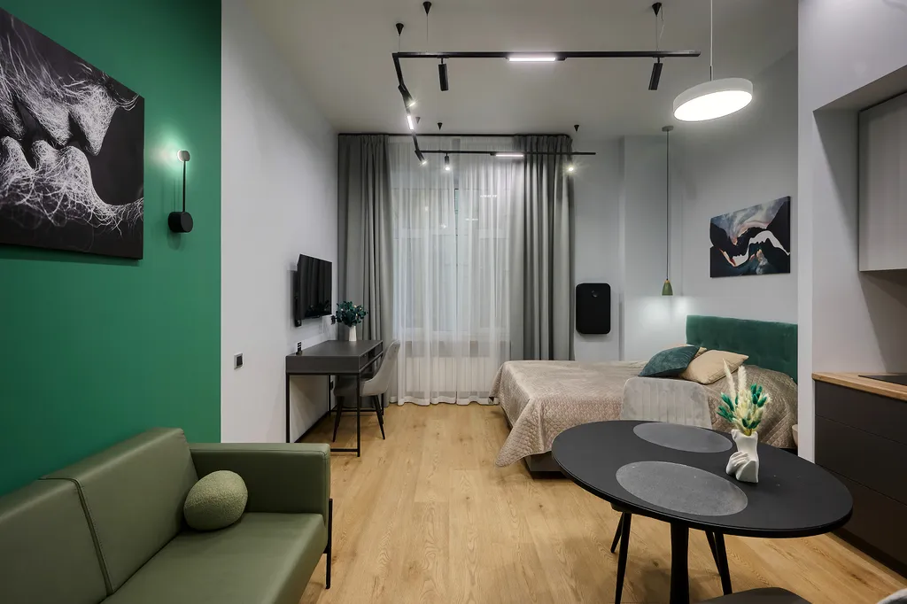 Квартира Квартира Студия Green — Москва