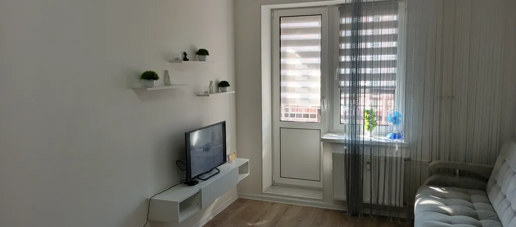 Светлая студия в городской черте