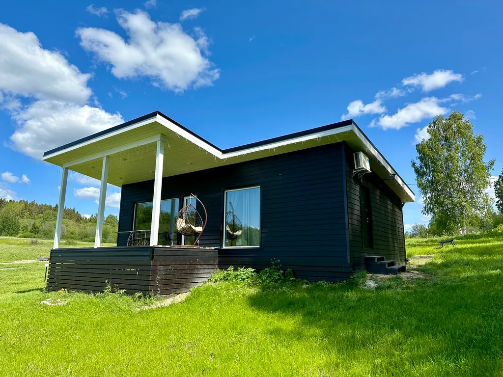 Дом # 3 в карелии с видом на Ладогу