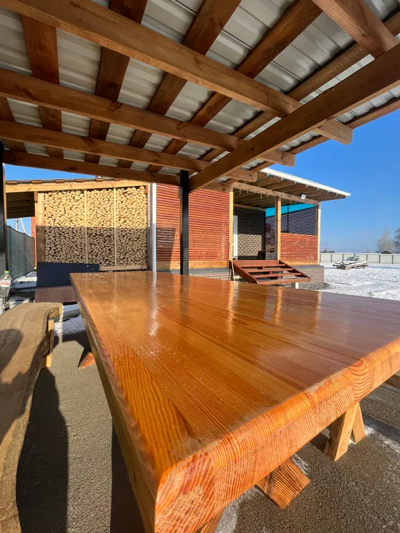 Дом-баня на участке 40 соток