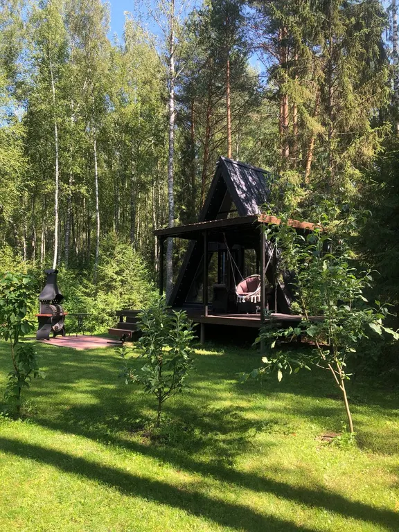 Уютный дoм a-frame
