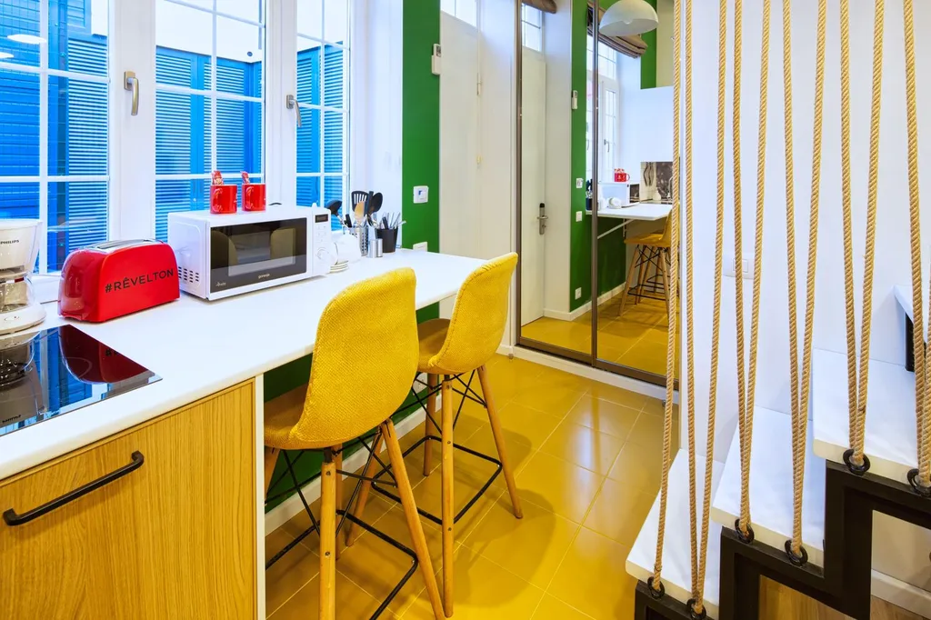 Апартамент на троих с частным внутренним двориком