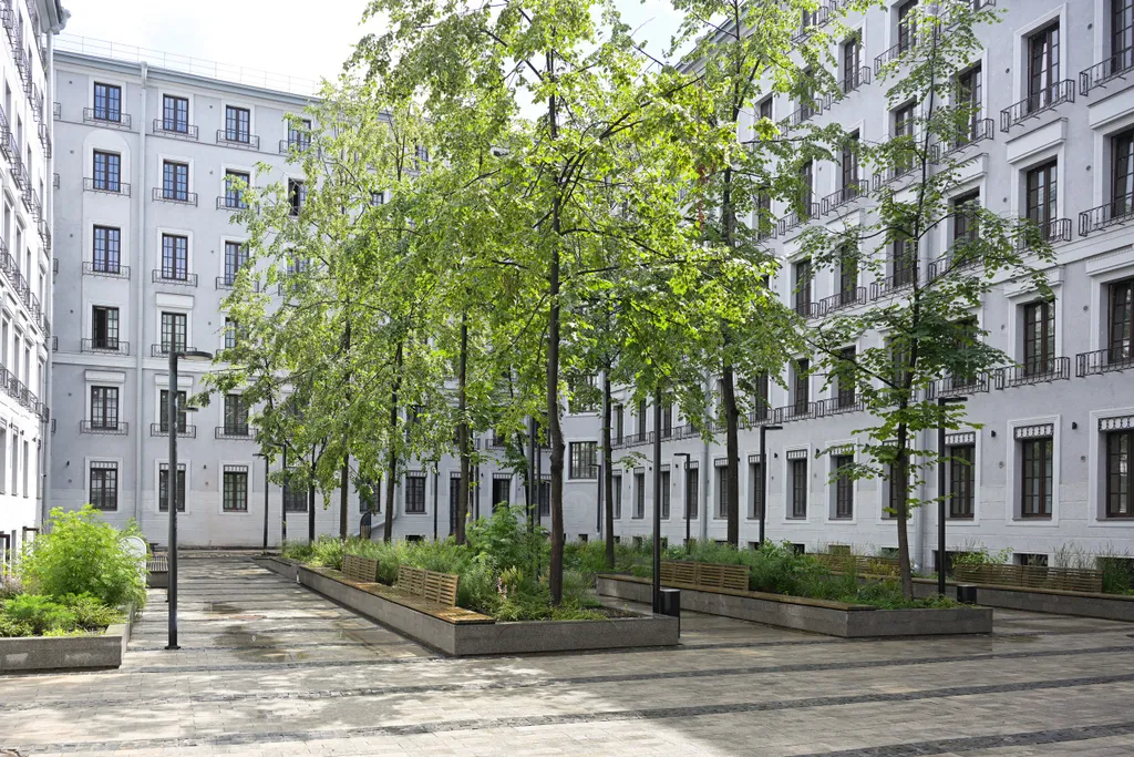 Квартира Апартаменты с кухней и видом во двор у Московского вокзала — Санкт-Петербург