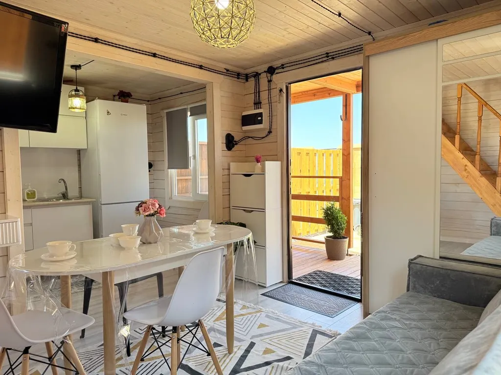 1‑комнатный домик у моря, 46 м²