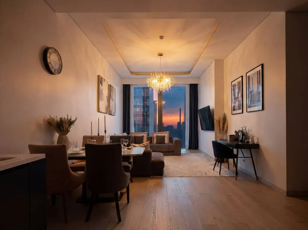 Neva Libra 38 этаж 70 м2 панорамный вид на небоскребы и город