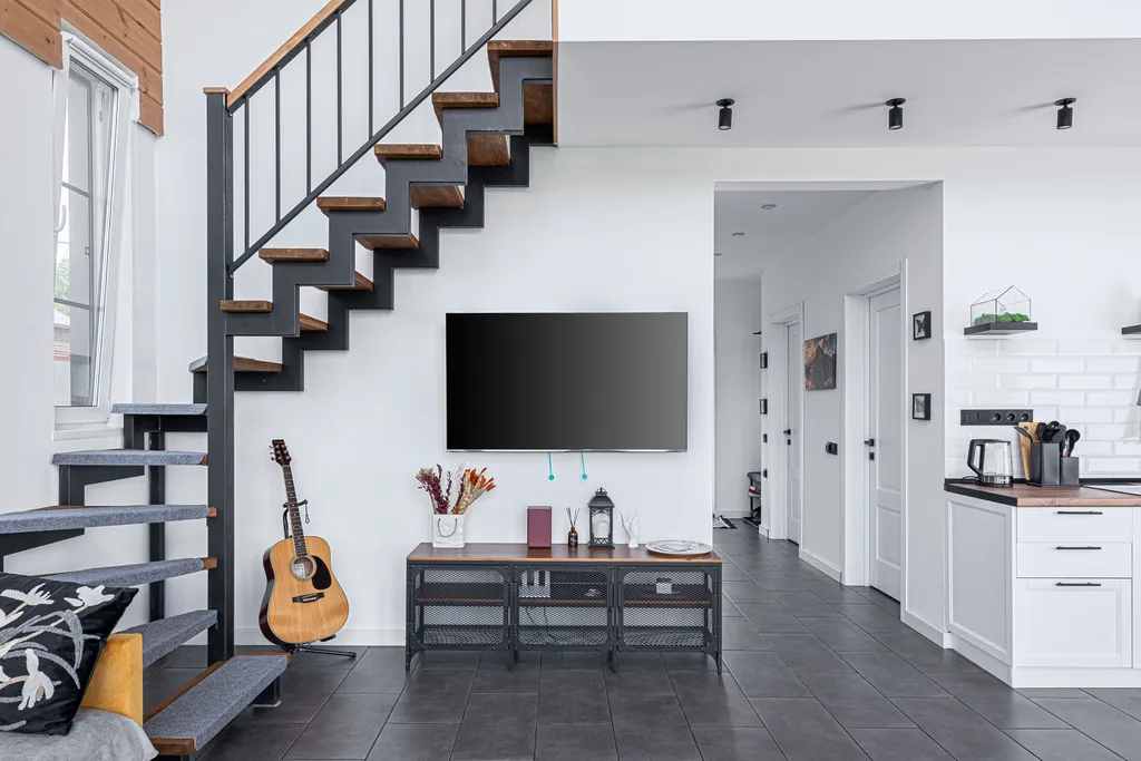 Современный барн вблизи лучших склонов Подмосковья