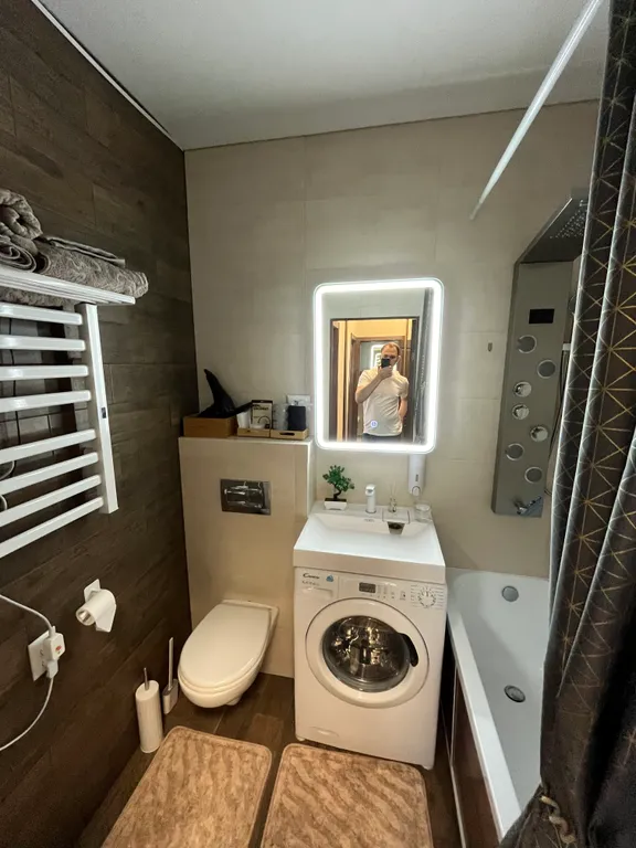 Квартира Дизайнерская двухкомнатная квартира в заповеднике «Горки Ленинские» — Мещерино