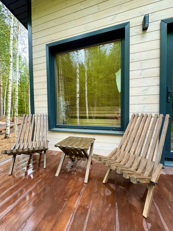 Домик с сауной в лесу вблизи Йошкар-Олы