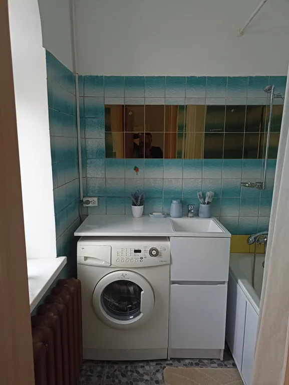 Мансарда в сталинке с арочными окнами