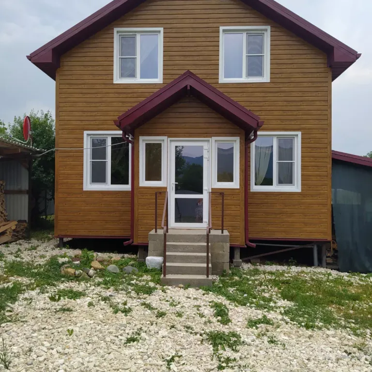 Эко-дача с видом на горы лес