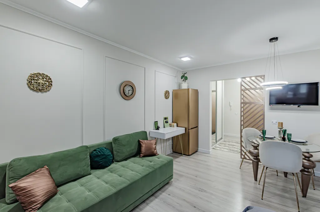 Квартира Квартира Шикарная студия в новом ЖК Green City рядом с Советской площадью — Казань