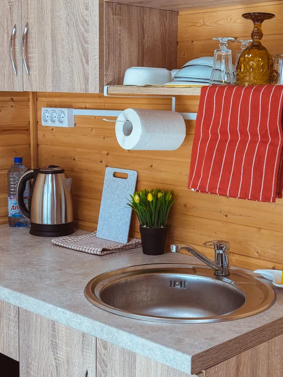 Коттедж Дом мини-дом с террасой и отдельной беседкой для шашлыка — Зеленоградск