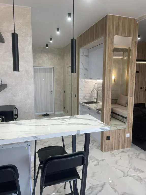 Уютная студия c видом на море в ЖК Ласточкино гнездо