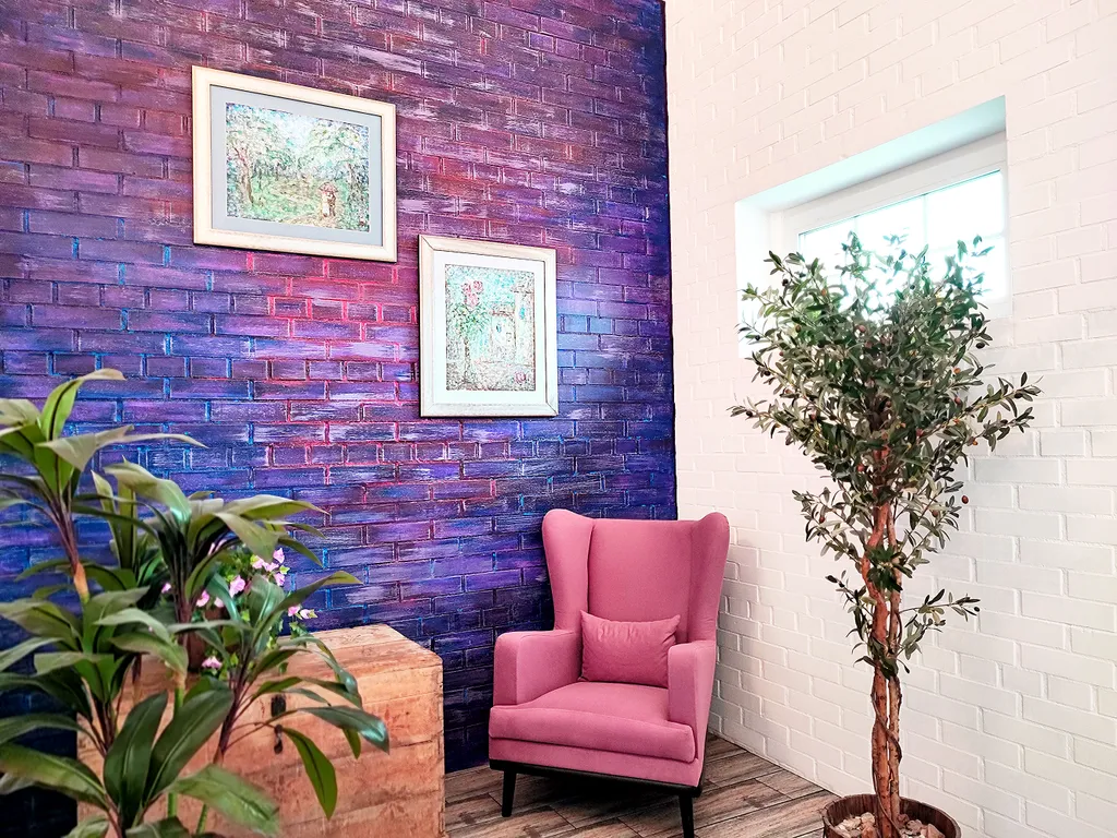 Студия с видом на сад и внутренний дворик