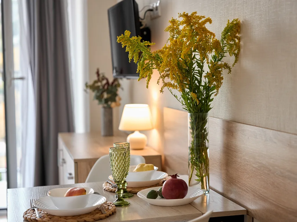 Студия с потрясающим видом на море и горы