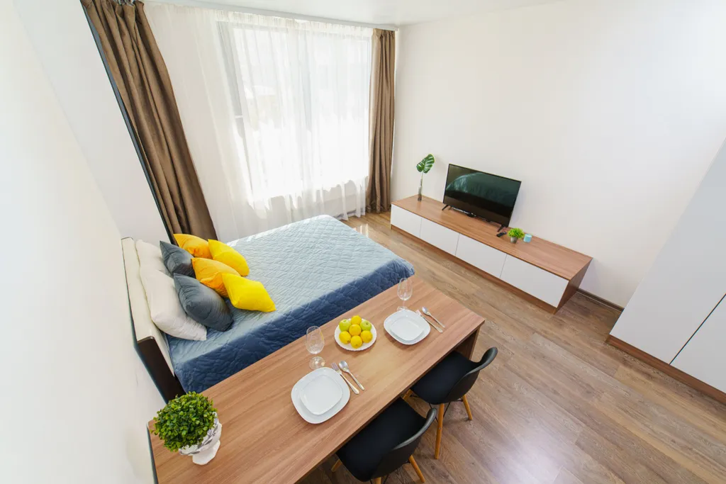 Квартира Квартира Светлая студия для 4 гостей — Екатеринбург