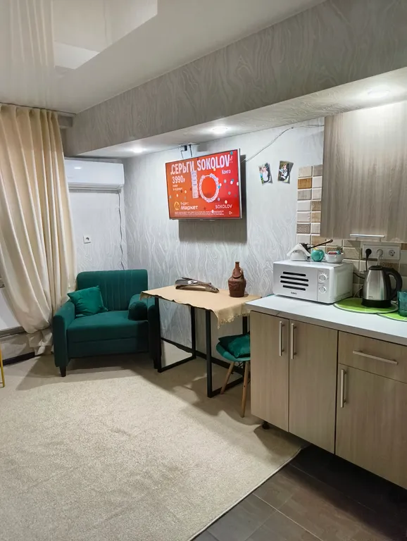 Апартаменты в цокольном этаже